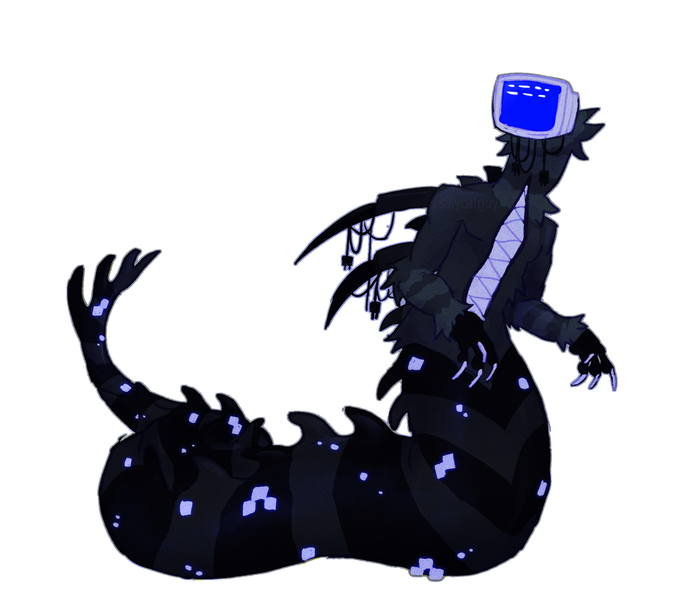 art for @mildatilde in return for some ocs : 3