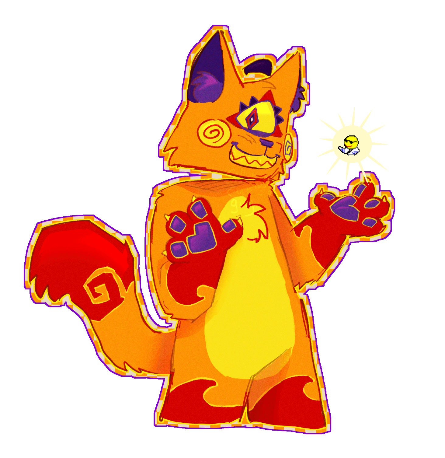 2026 artfight attack for friendling @YarnFactory hi